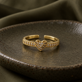 Amora Heartglow Adjustable Ring