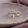 Lumi Moonblossom Silver Ring