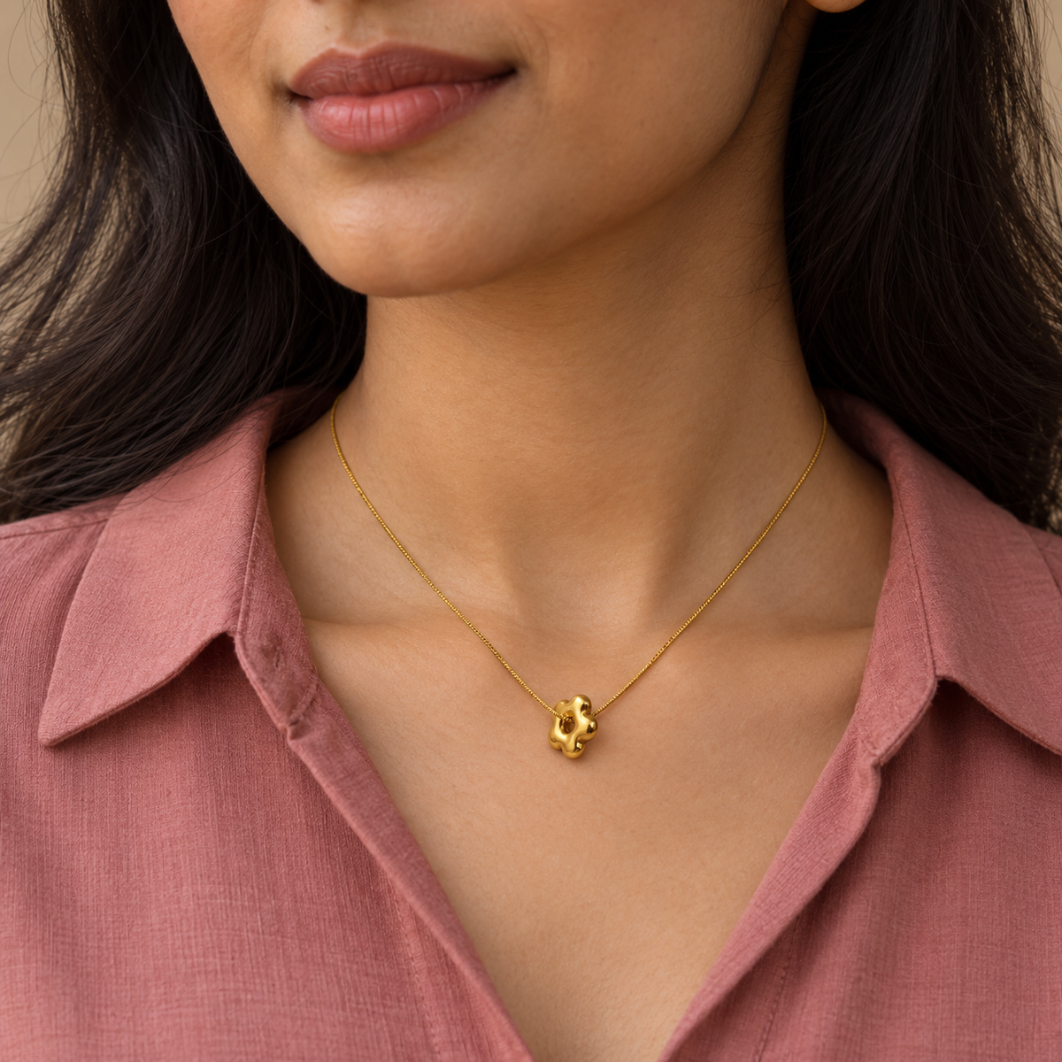 Fiora Golden Bloom Necklace