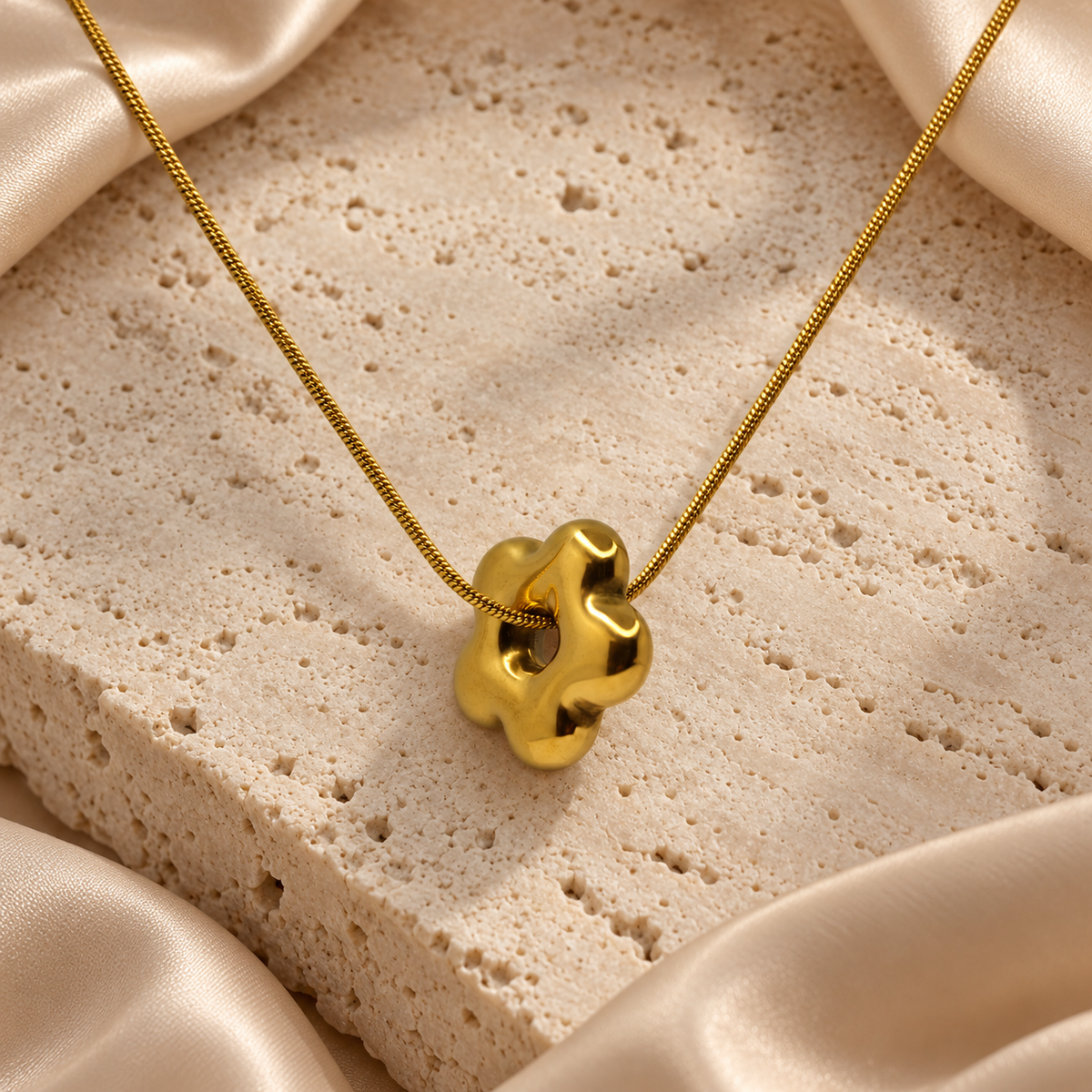 Fiora Golden Bloom Necklace