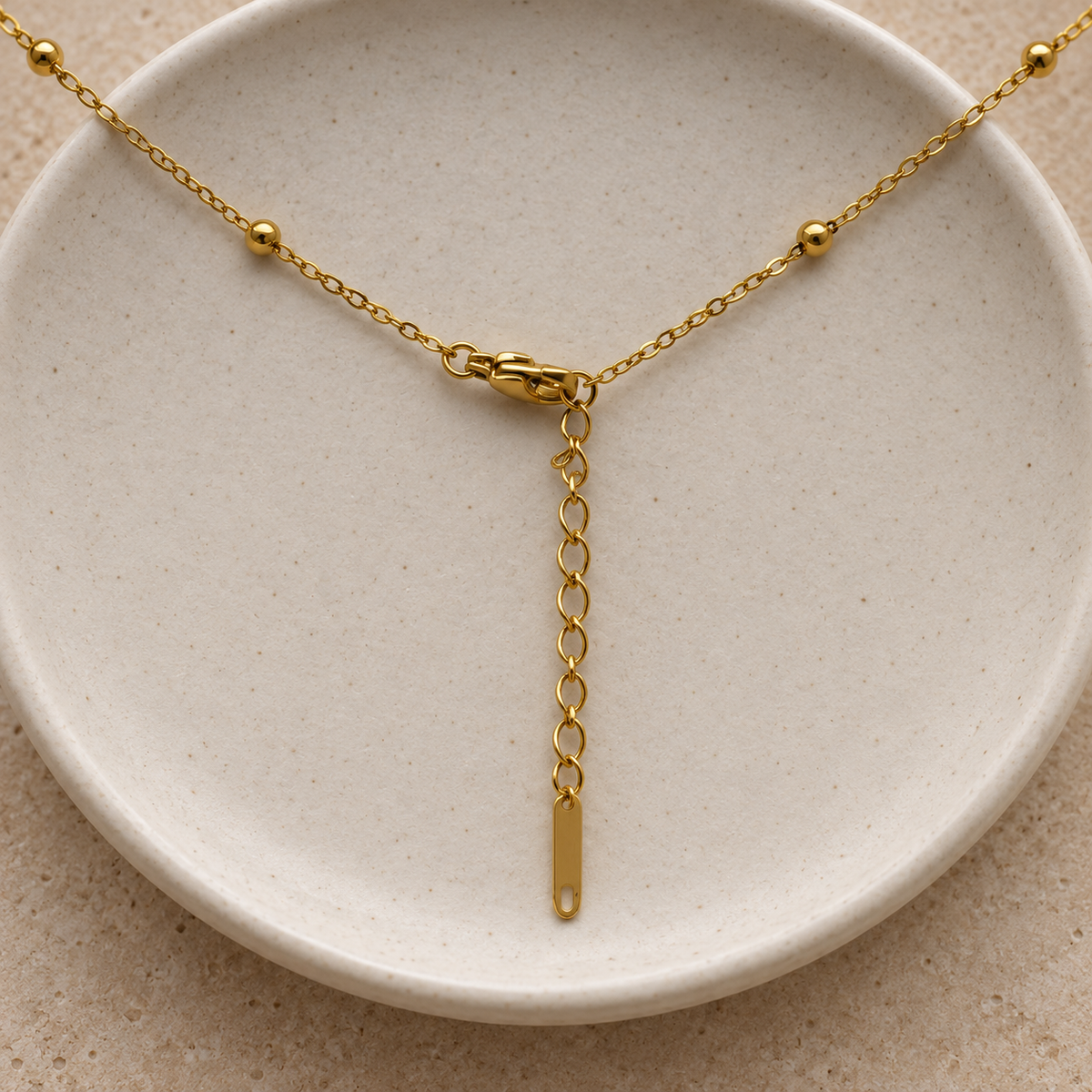 Colette Golden Bow Necklace