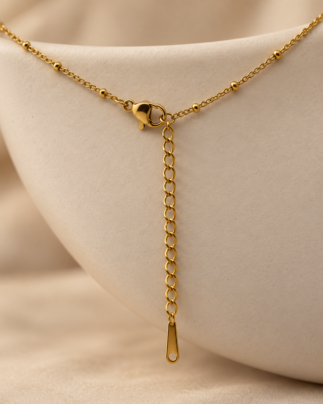 Rosalie Ivory Bloom Gold Necklace