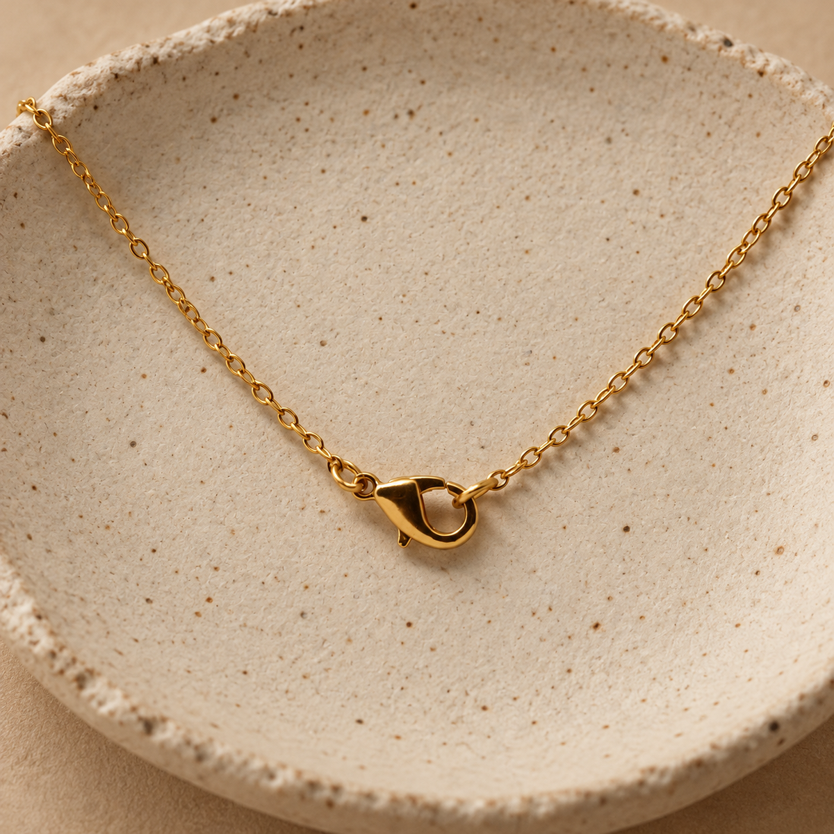 Elowen Blush Vine Gold Necklace